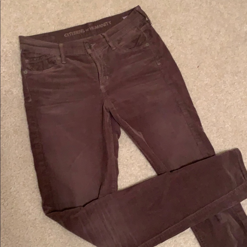 Brown Citizens of Humanity corduroys